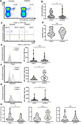 Dysregulated Peripheral Invariant Natural Killer T Cells in Plaque Psoriasis Patients